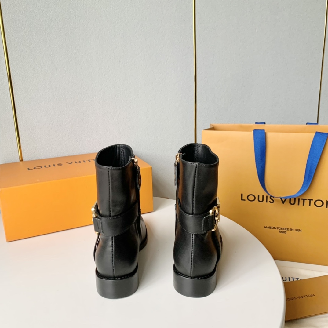 Louis Vuitton Westside Flat Ankle Boot   - DesignerGu