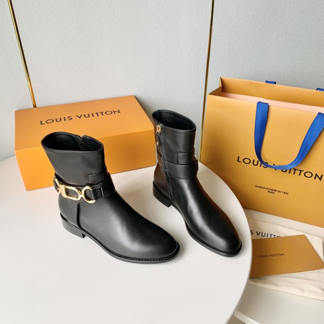 Louis Vuitton Westside Flat Ankle Boot   - DesignerGu