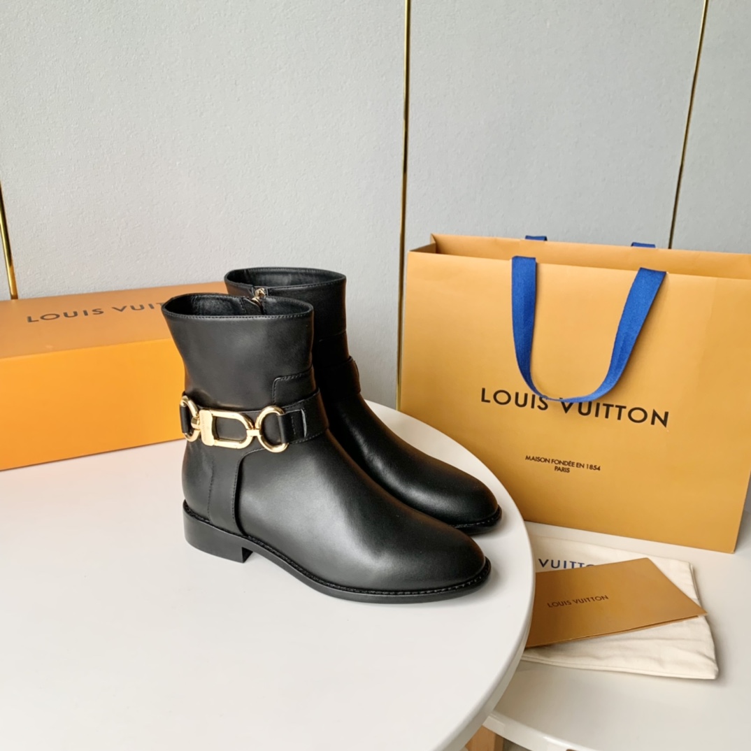 Louis Vuitton Westside Flat Ankle Boot   - DesignerGu