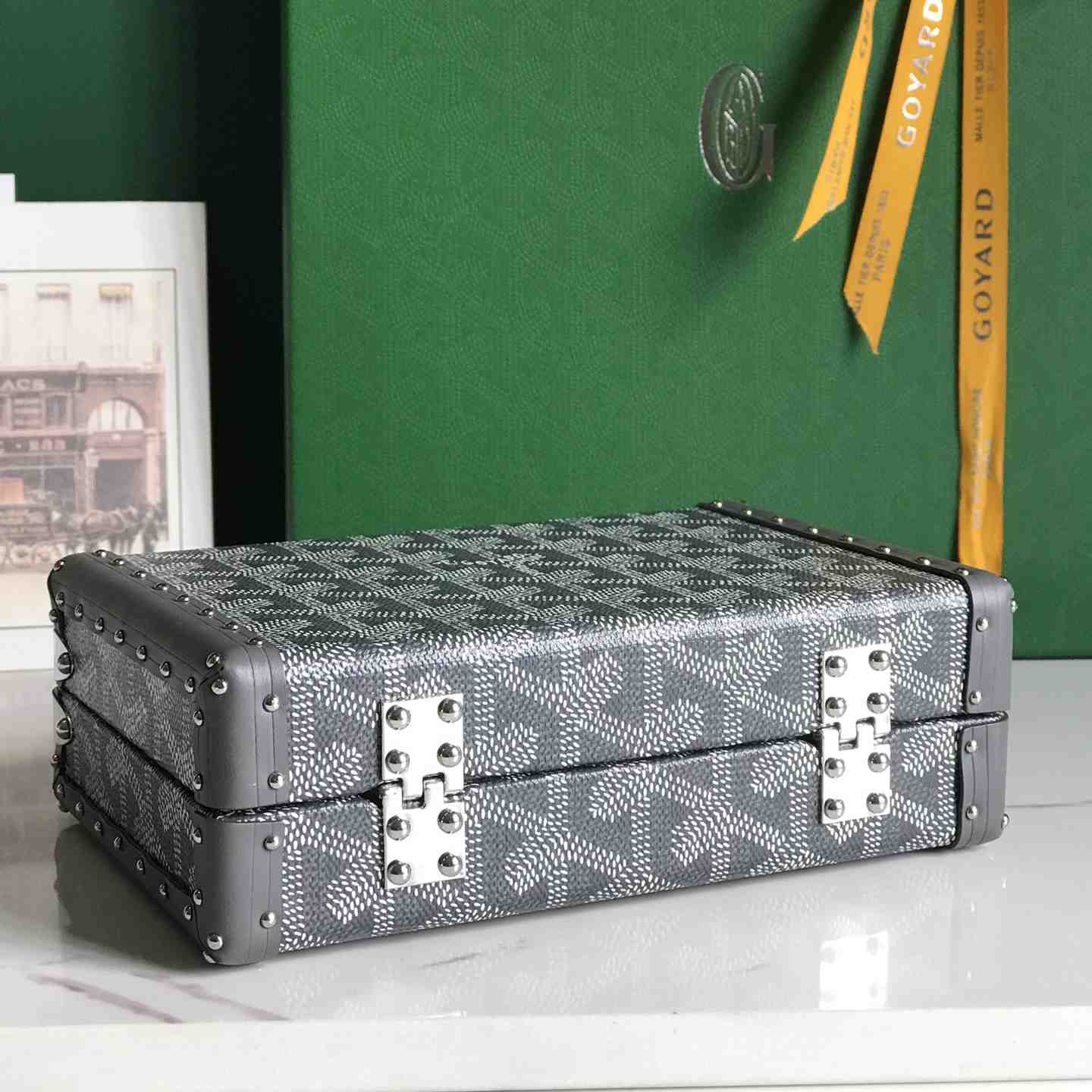 Goyard Minaudière Trunk Bag   - DesignerGu