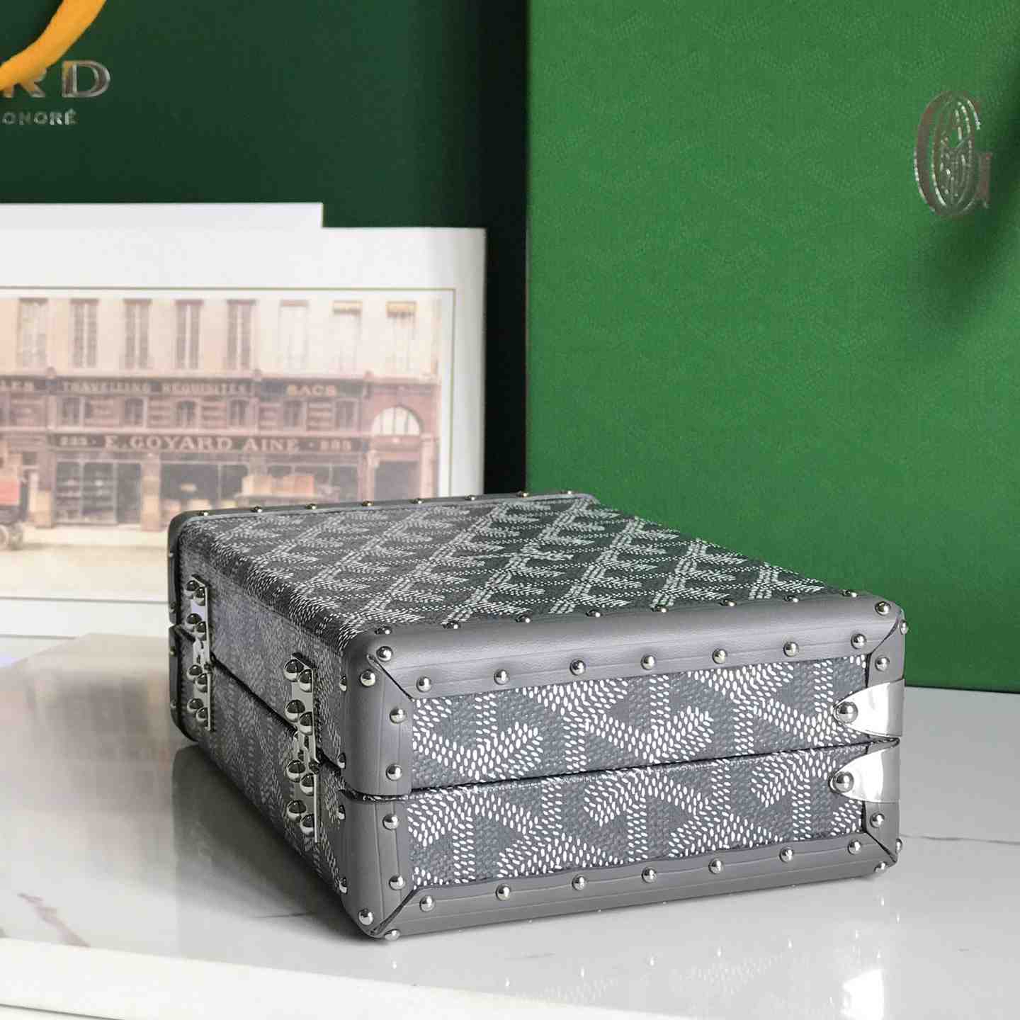 Goyard Minaudière Trunk Bag   - DesignerGu