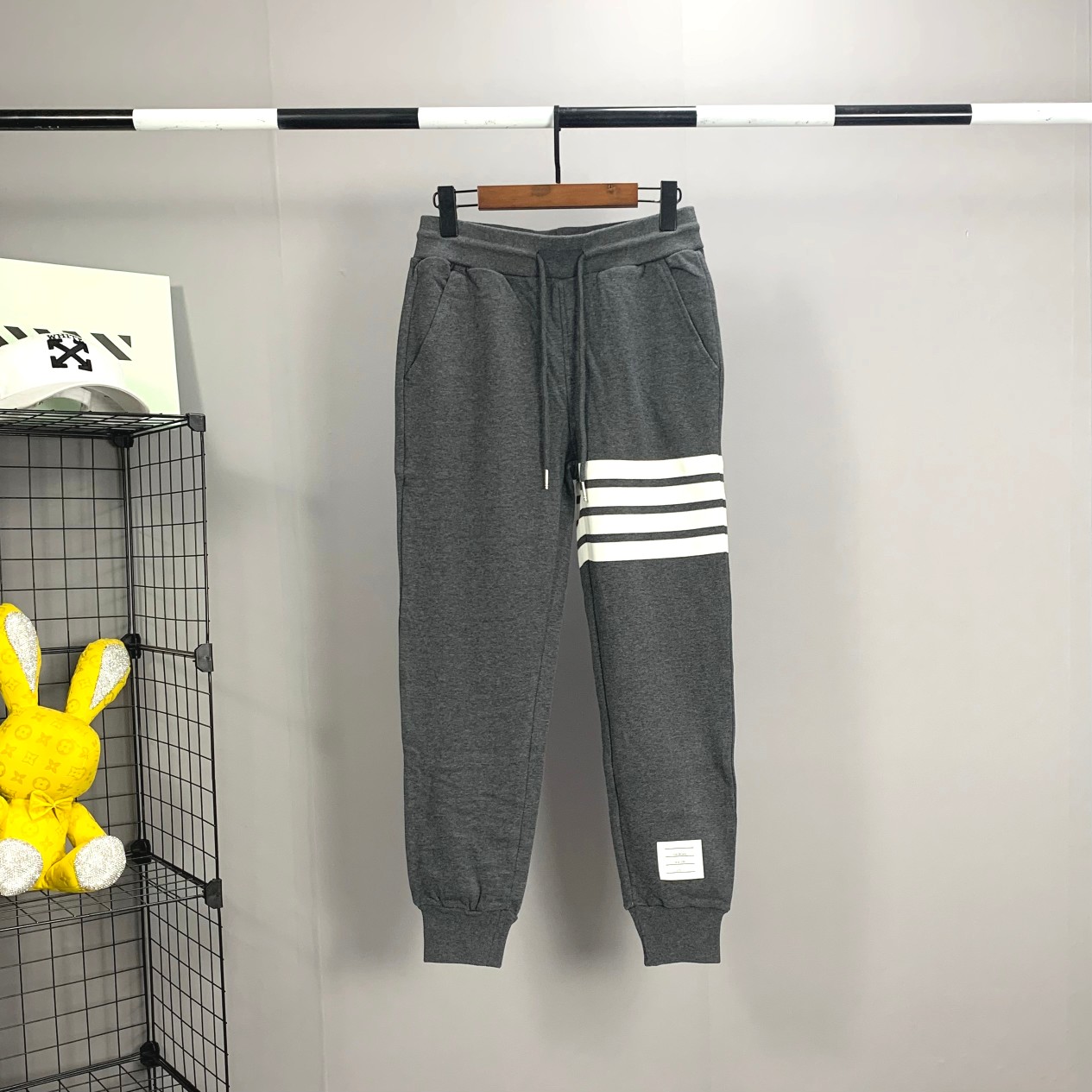 Thom Browne Four-Bar Detailed Track Pants - DesignerGu