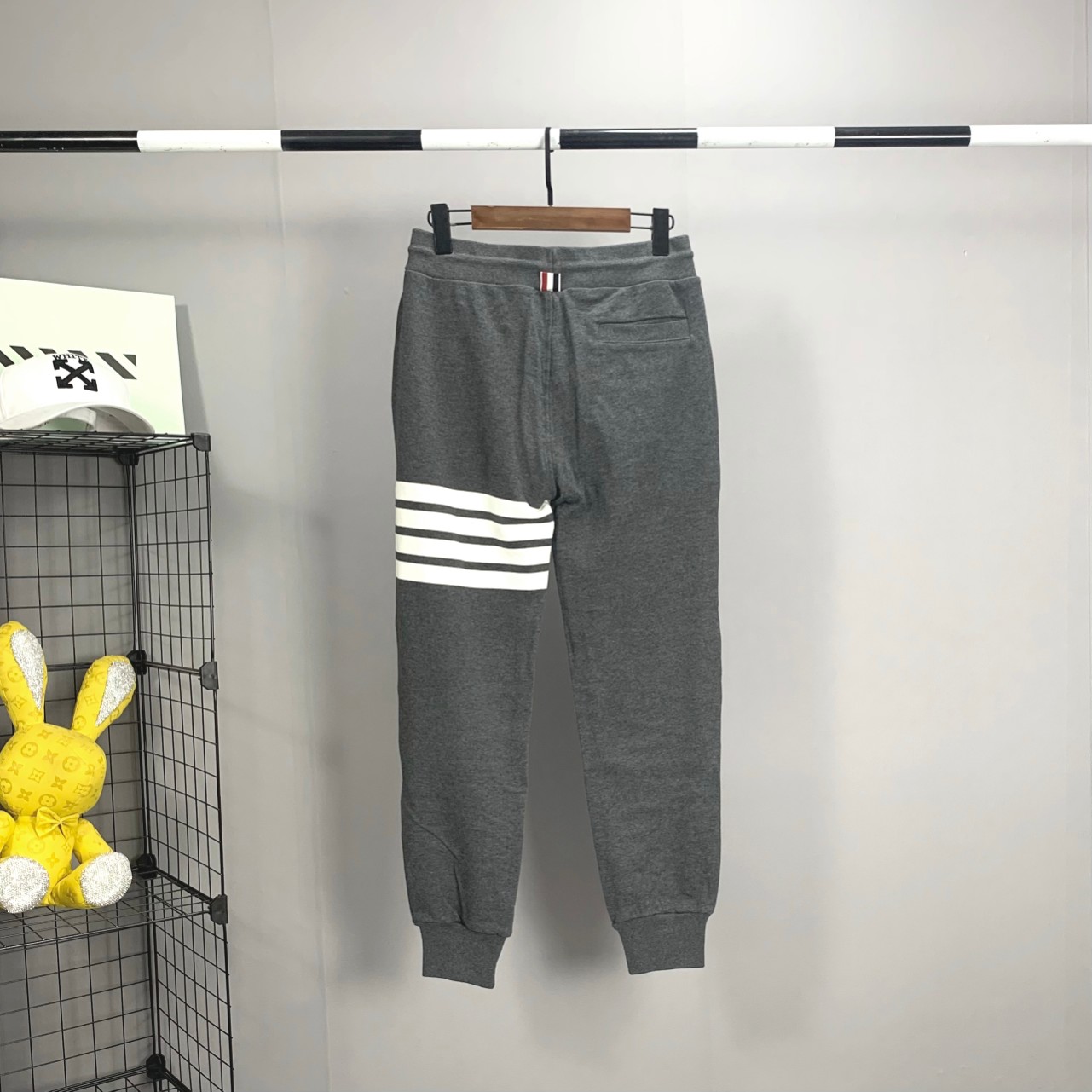 Thom Browne Four-Bar Detailed Track Pants - DesignerGu