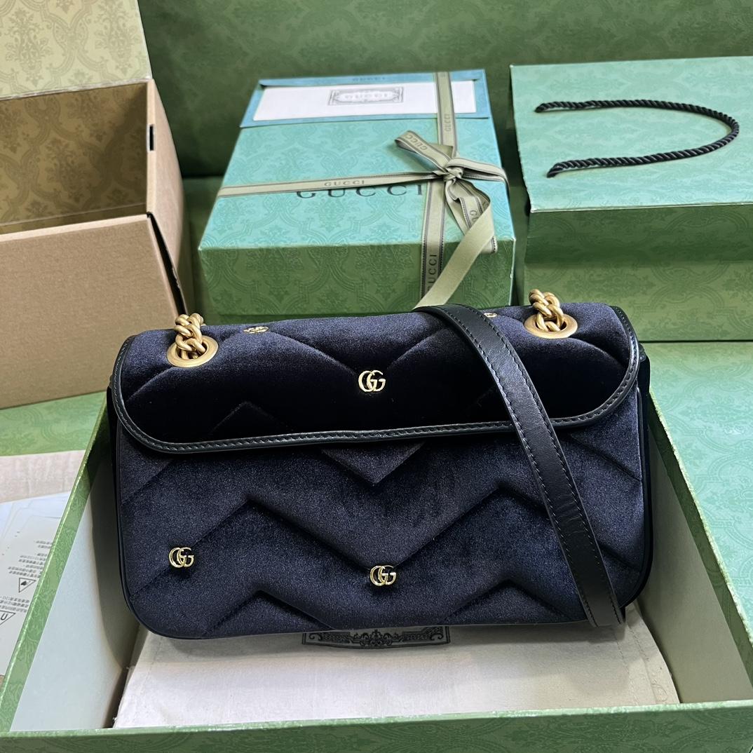 Gucci GG Marmont Small Shoulder Bag - DesignerGu