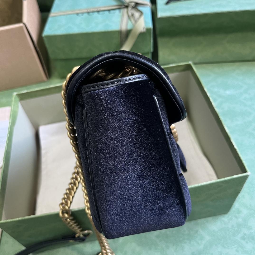 Gucci GG Marmont Small Shoulder Bag - DesignerGu