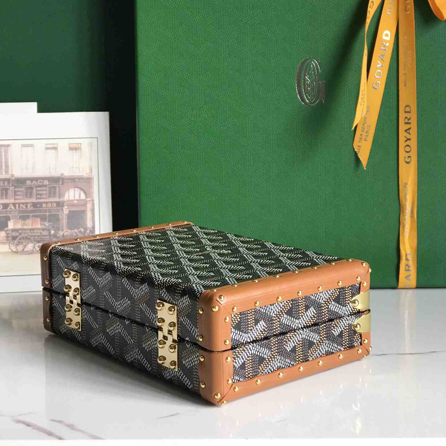 Goyard Minaudière Trunk Bag   - DesignerGu