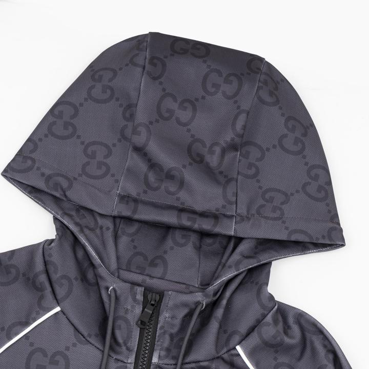 Gucci Jumbo GG Zip Jacket With Web - DesignerGu