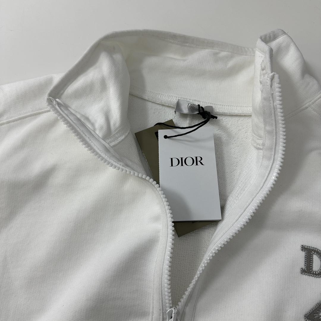 Dior Regular-fit Sweater With Stand Collar - DesignerGu