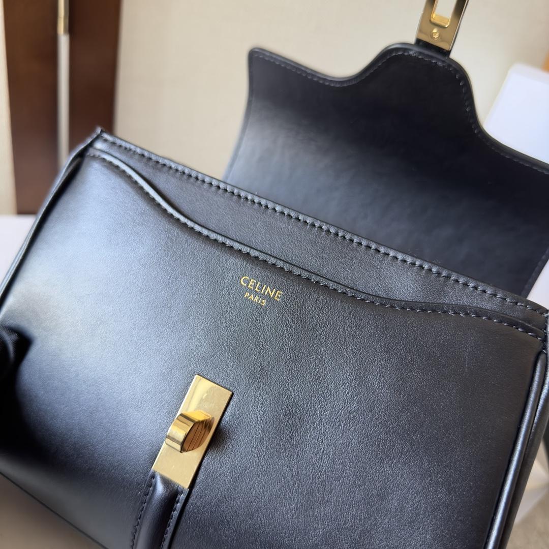 Celine Mini 16 In Satinated Calfskin - DesignerGu