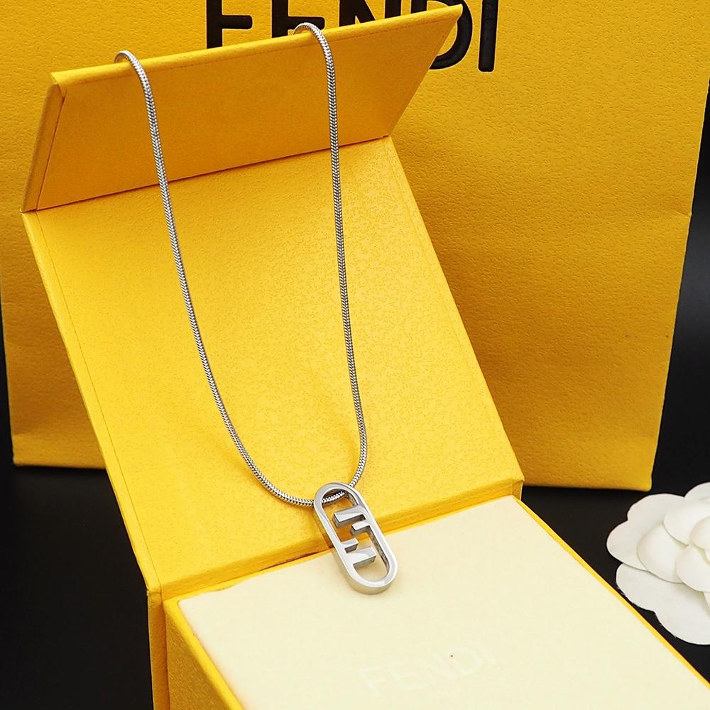 Fendi O’Lock Necklace - DesignerGu