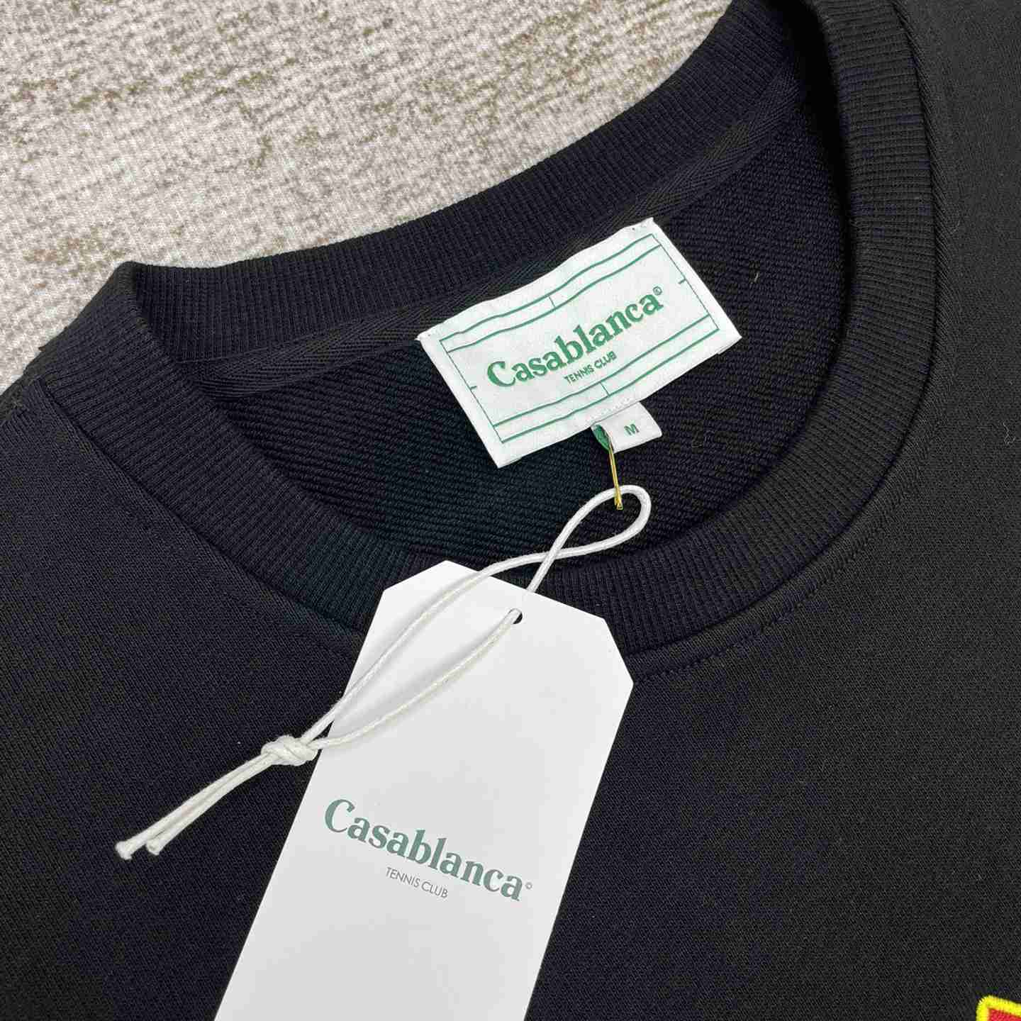 Casablanca Casa Sport Tennis Balls Cotton Sweatshirt - DesignerGu