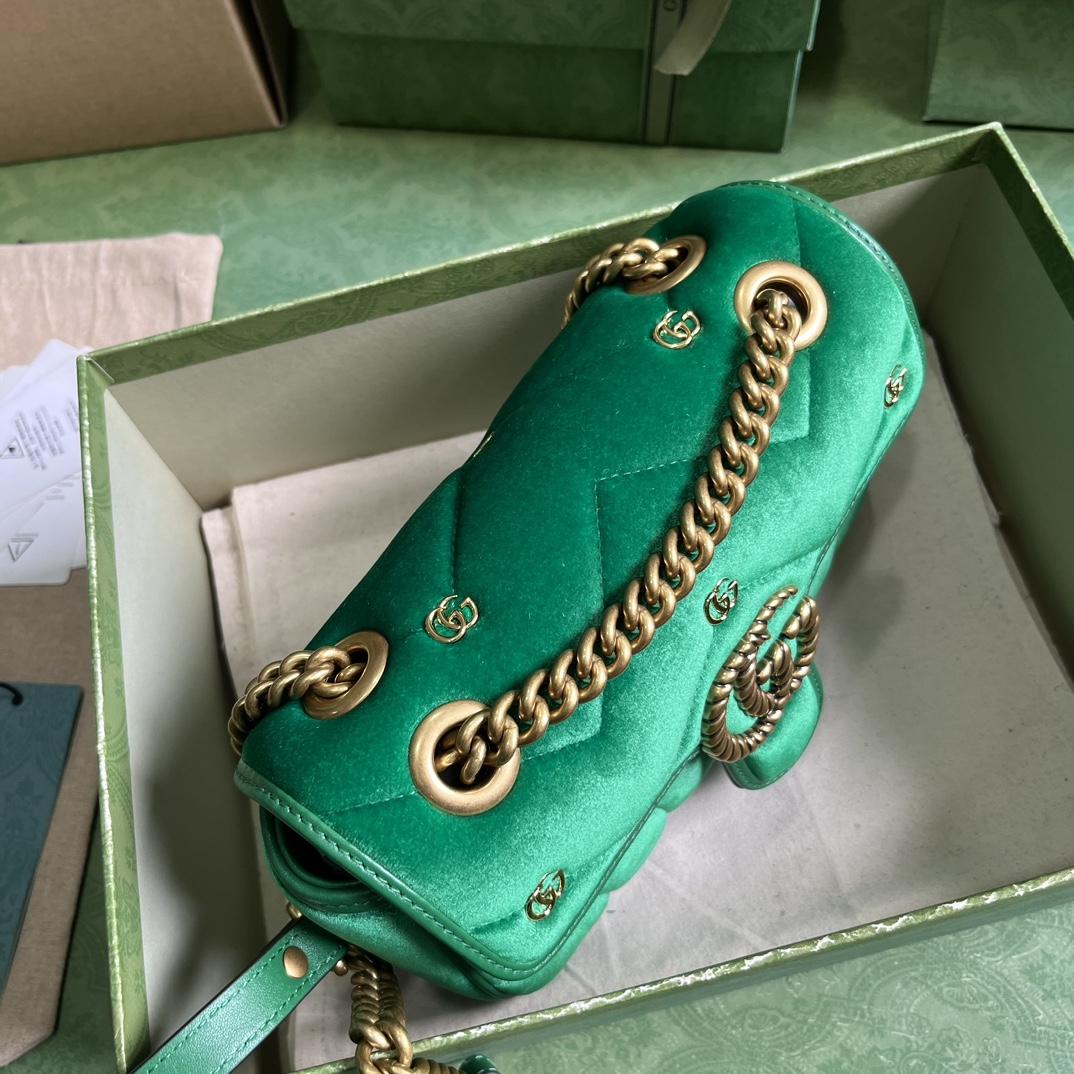 Gucci GG Marmont Mini Shoulder Bag - DesignerGu