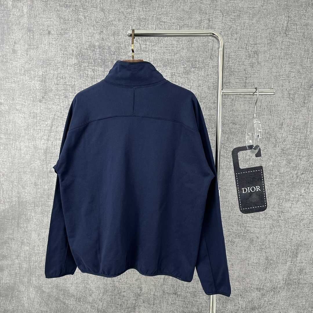 Dior Regular-fit Sweater With Stand Collar - DesignerGu