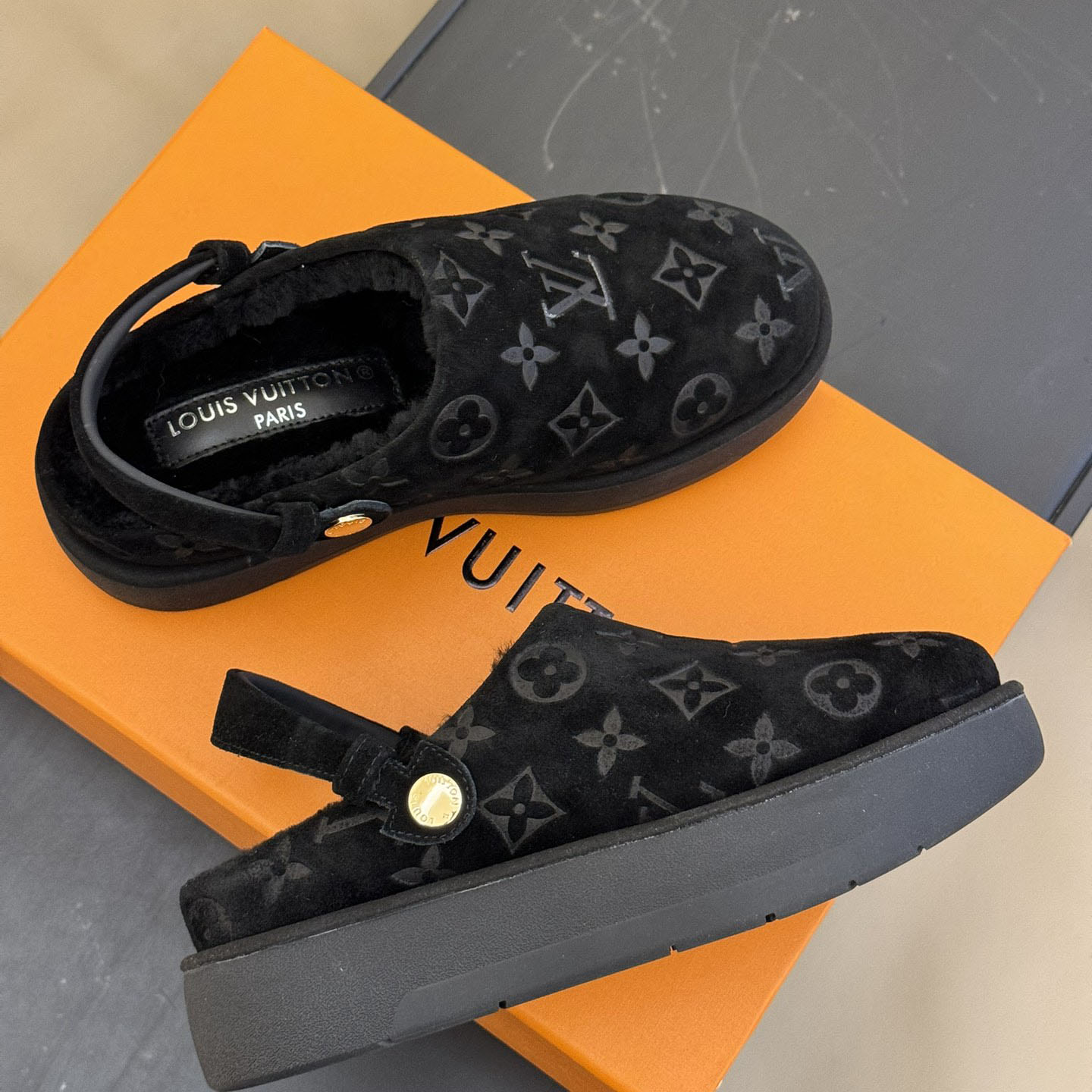 Louis Vuitton Aspen Platform Clog - DesignerGu