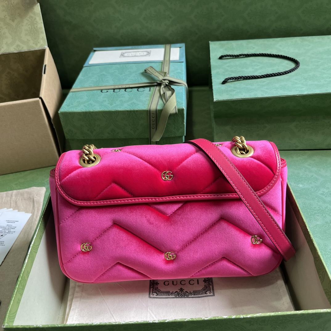 Gucci GG Marmont Small Shoulder Bag - DesignerGu