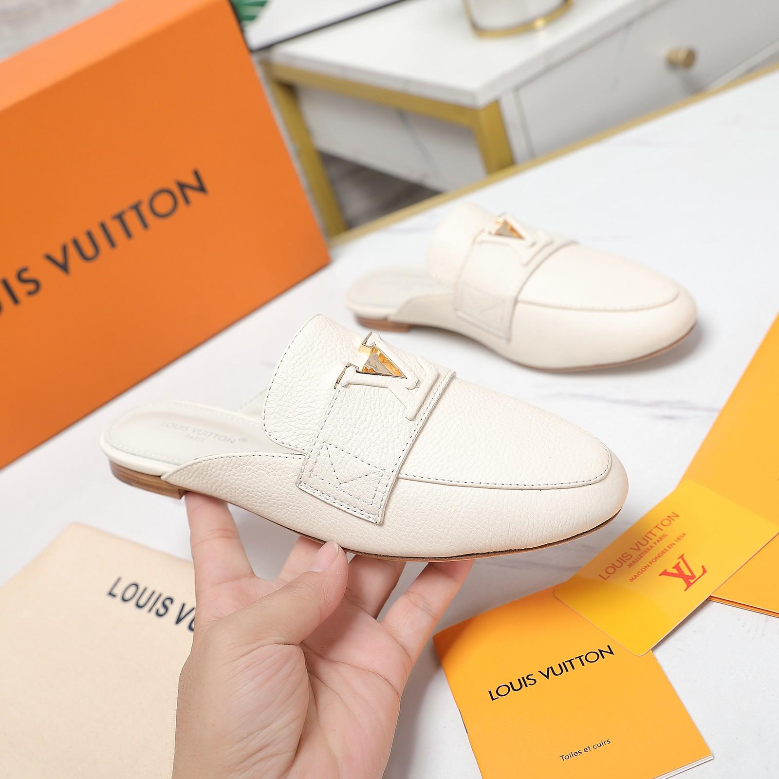 Louis Vuitton LV Capri Open Back Loafer - DesignerGu