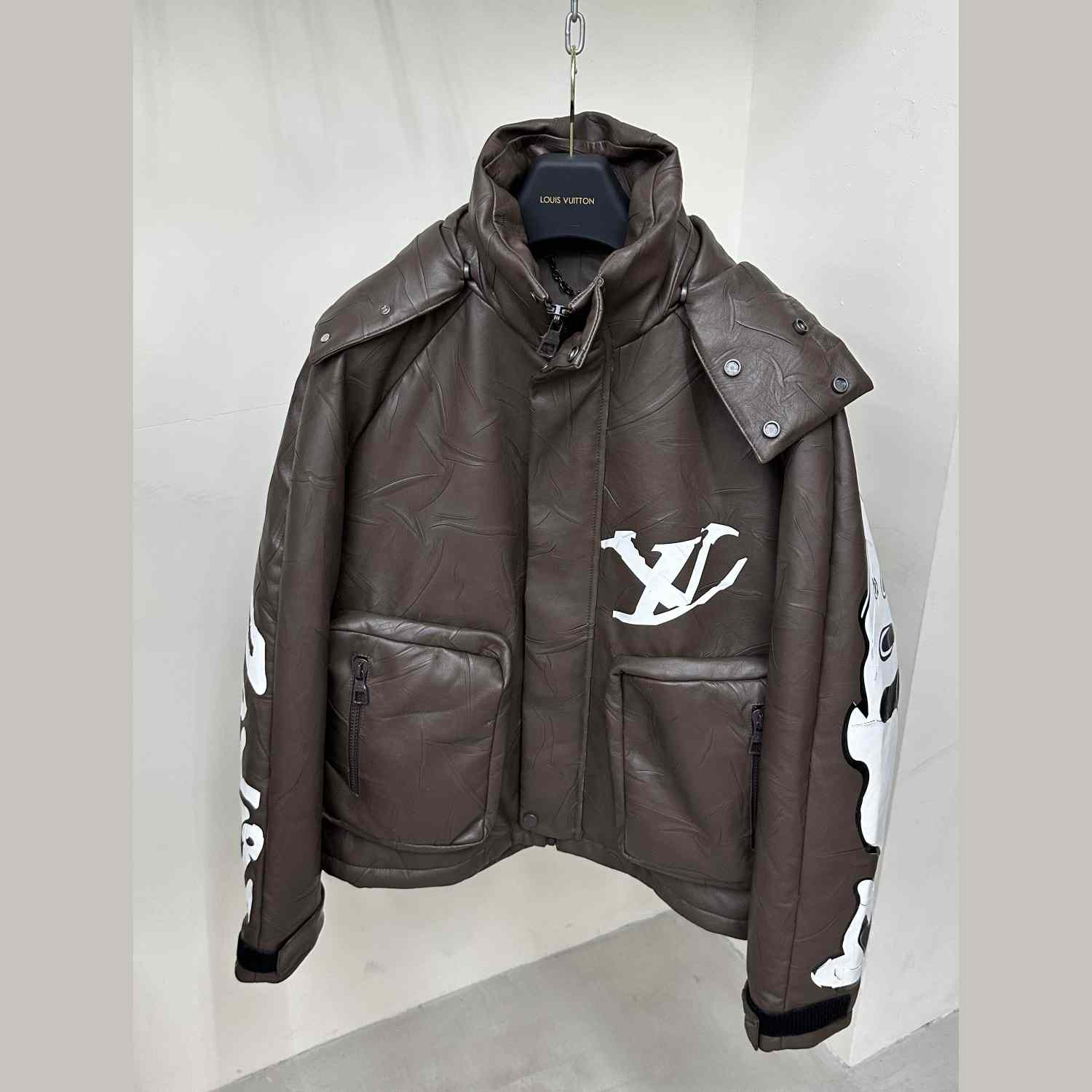 Louis Vuitton Compressed Leather Blouson - DesignerGu