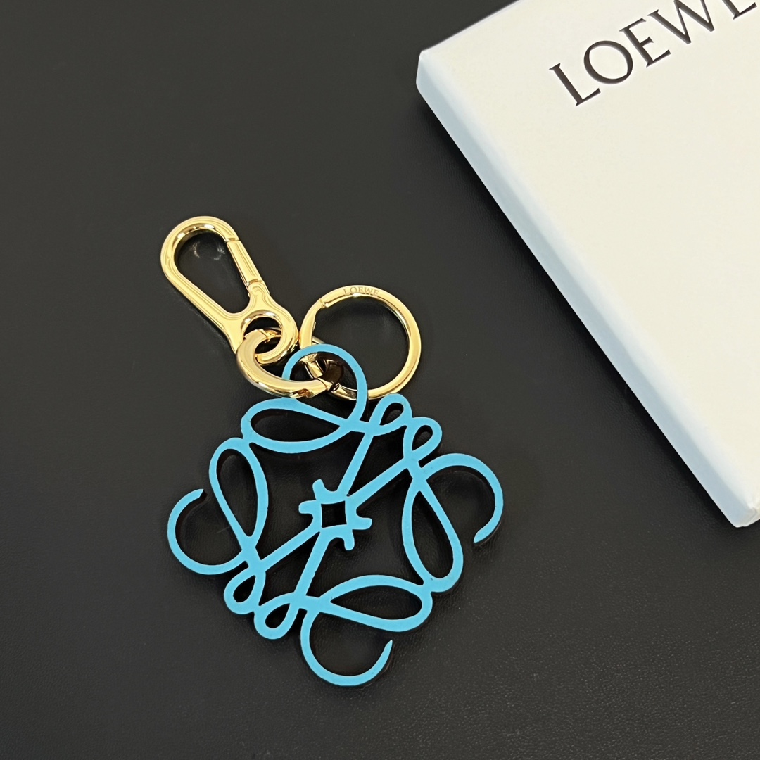 Loewe Anagram Charm In Calfskin - DesignerGu