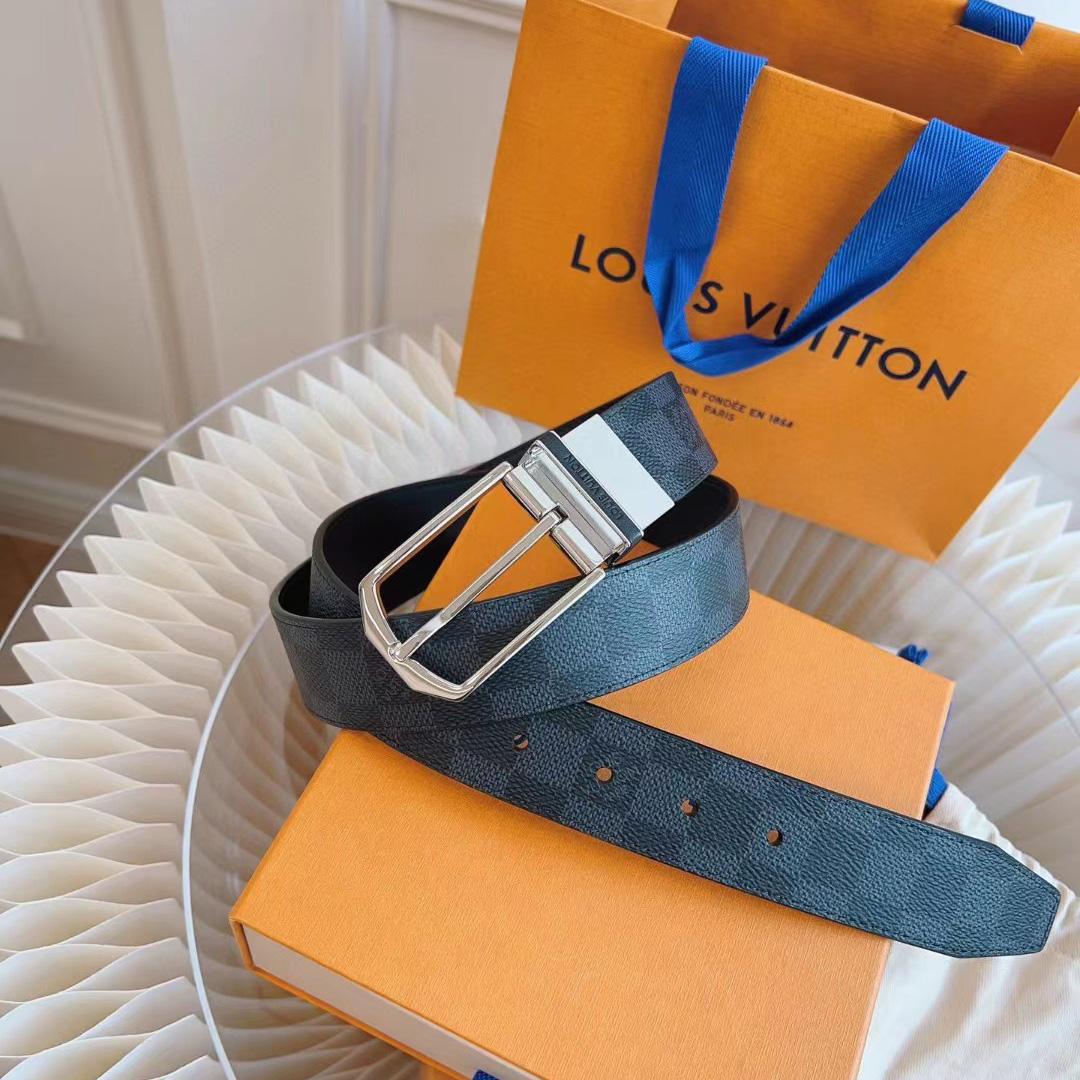 Louis Vuitton Slender 35mm Reversible Belt - DesignerGu