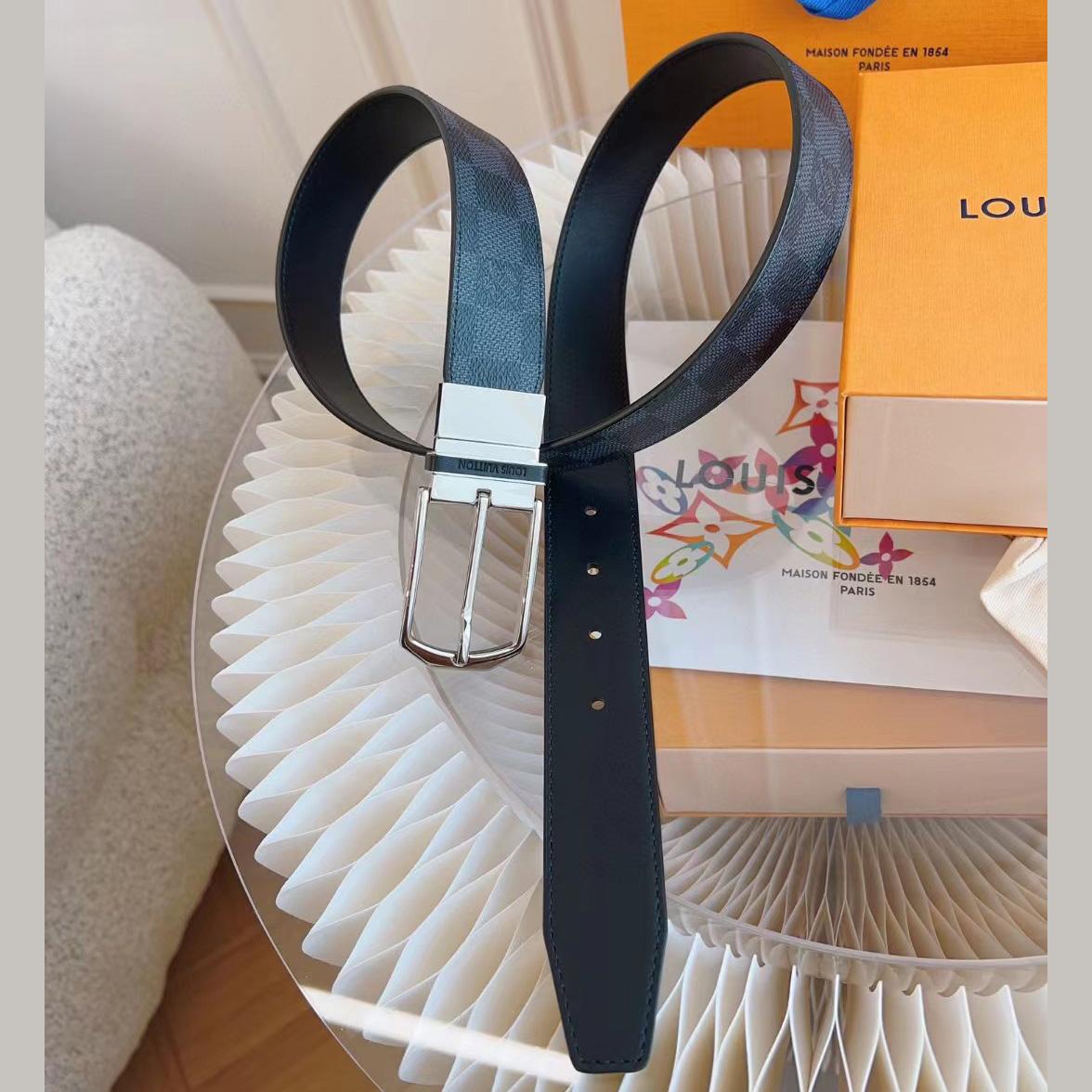 Louis Vuitton Slender 35mm Reversible Belt - DesignerGu