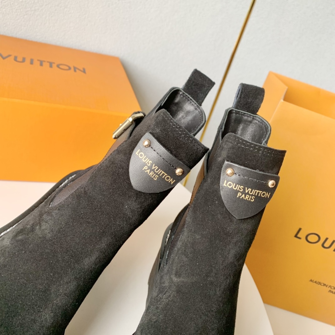 Louis Vuitton LV Beaubourg Ankle Boot - DesignerGu