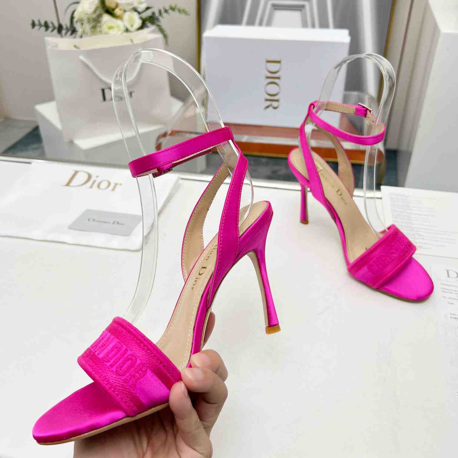 Dior Dway Heeled Sandal  - DesignerGu