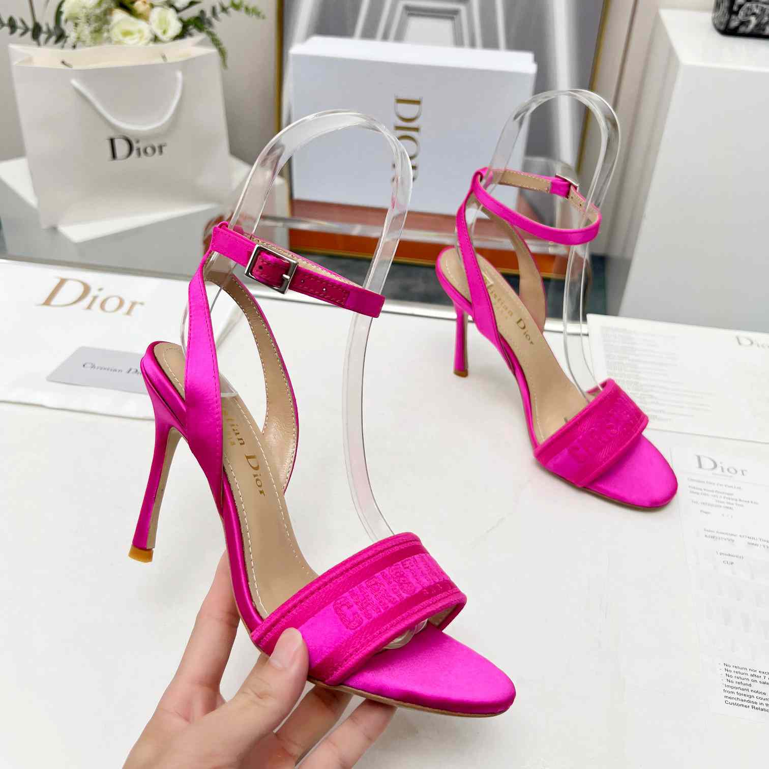 Dior Dway Heeled Sandal  - DesignerGu