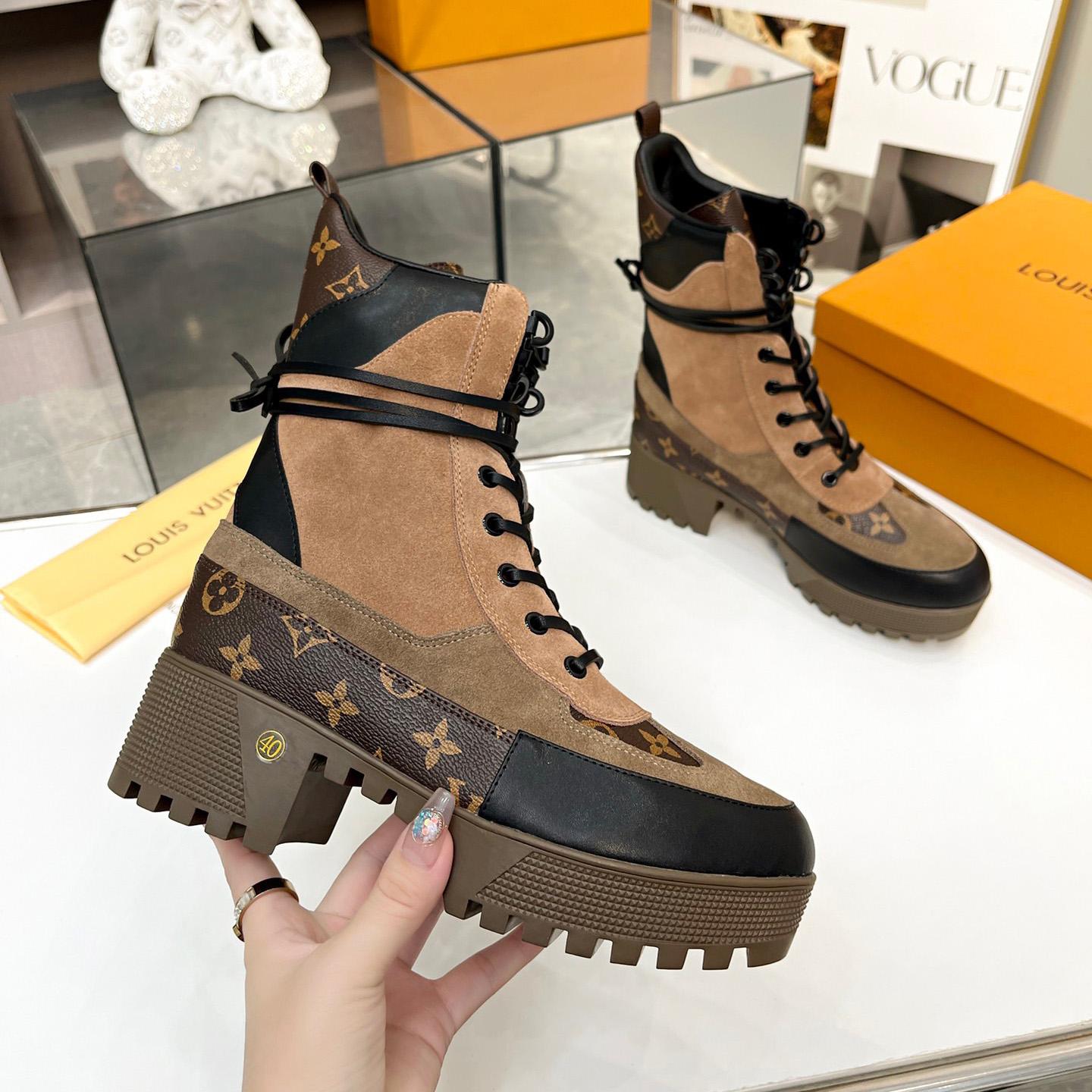 Louis Vuitton Laureate Desert Boots  - DesignerGu