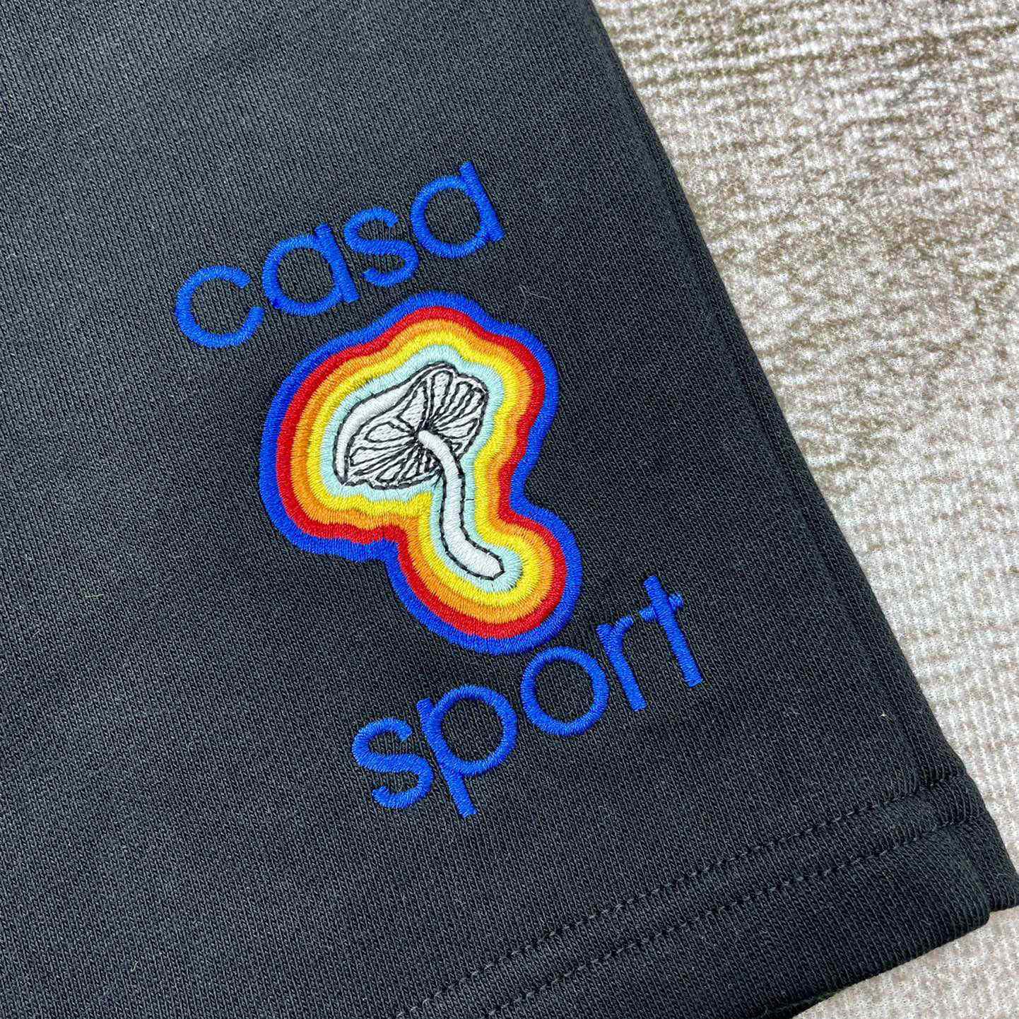 Casablanca Casa Sport Logo Sweat Shorts - DesignerGu