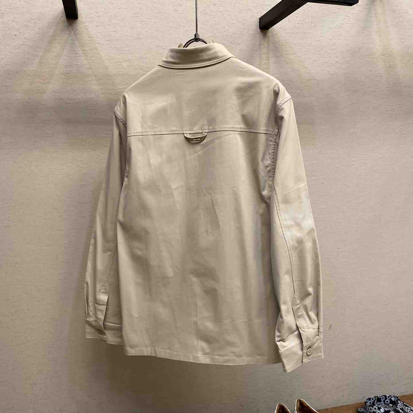 Louis Vuitton Flocked Casual Cotton Overshirt - DesignerGu