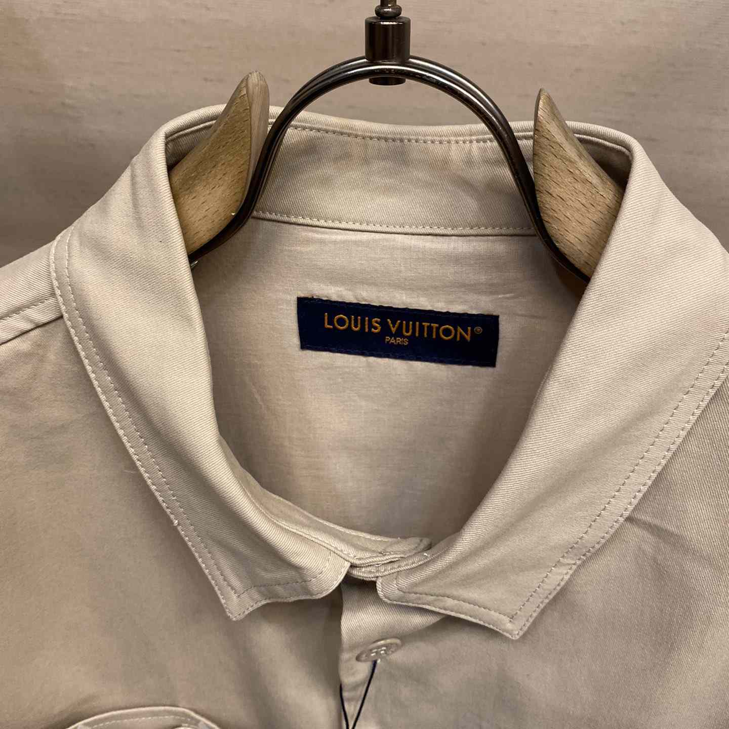 Louis Vuitton Flocked Casual Cotton Overshirt - DesignerGu