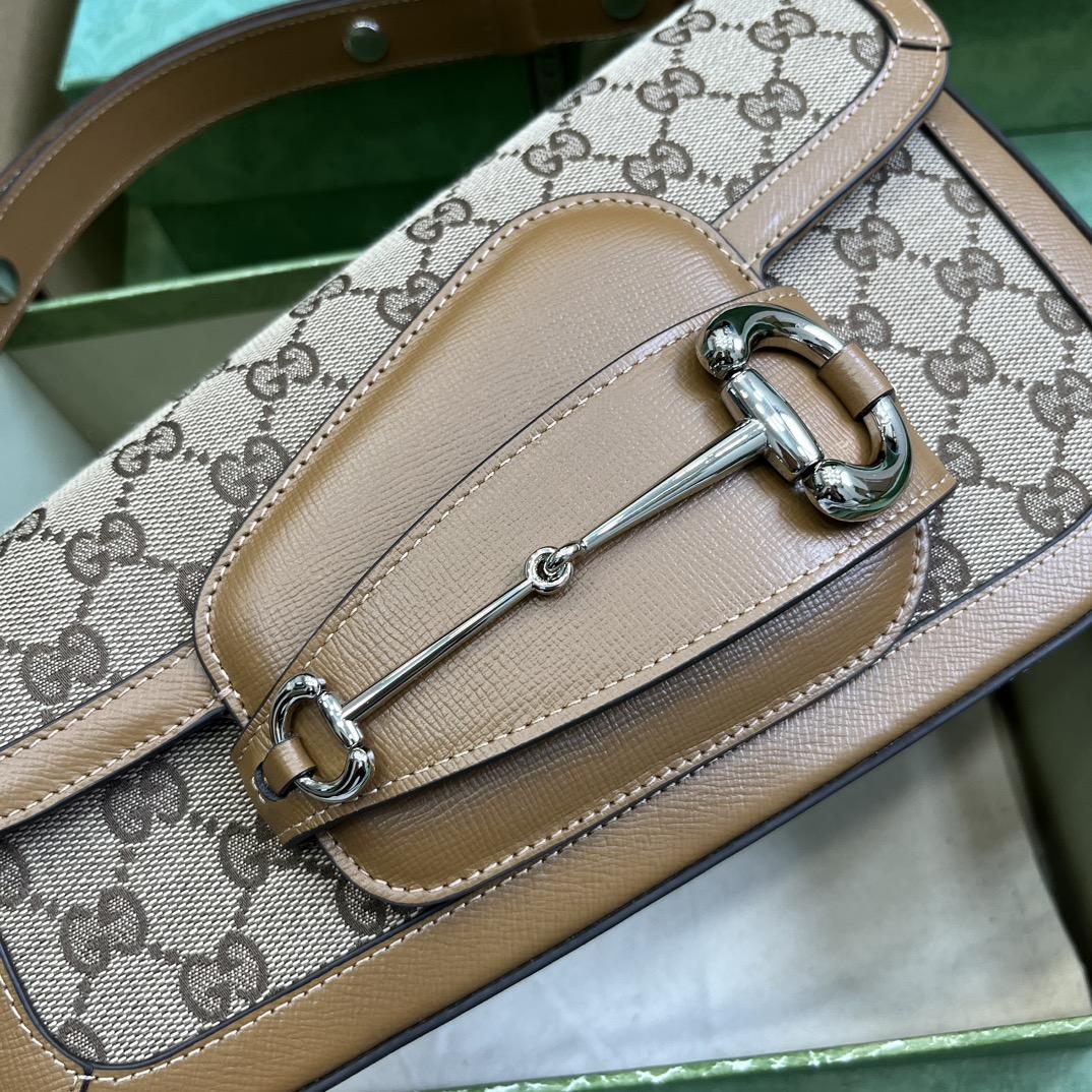 Gucci Horsebit 1955 Small Shoulder Bag - DesignerGu