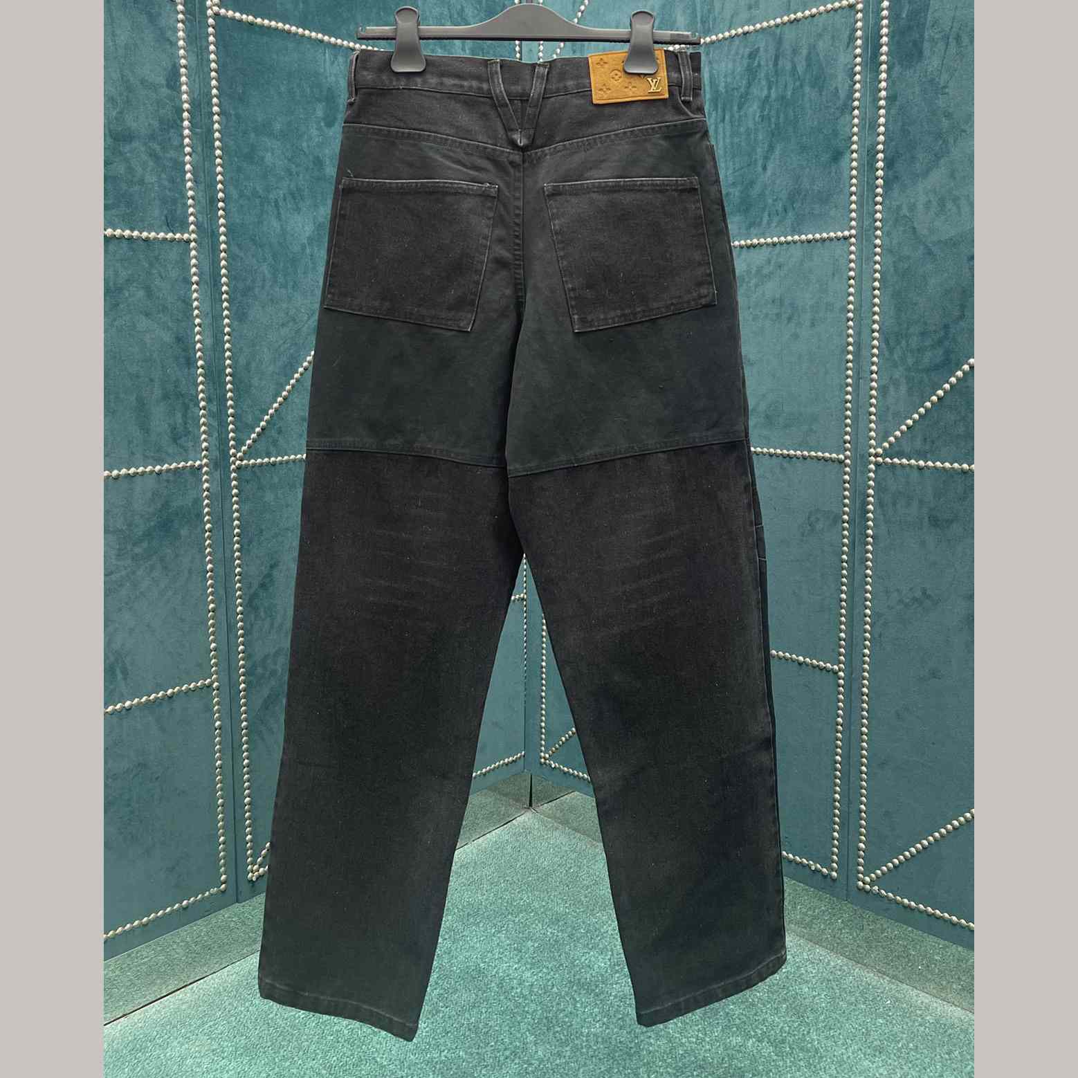 Louis Vuitton Denim Workwear Pants - DesignerGu