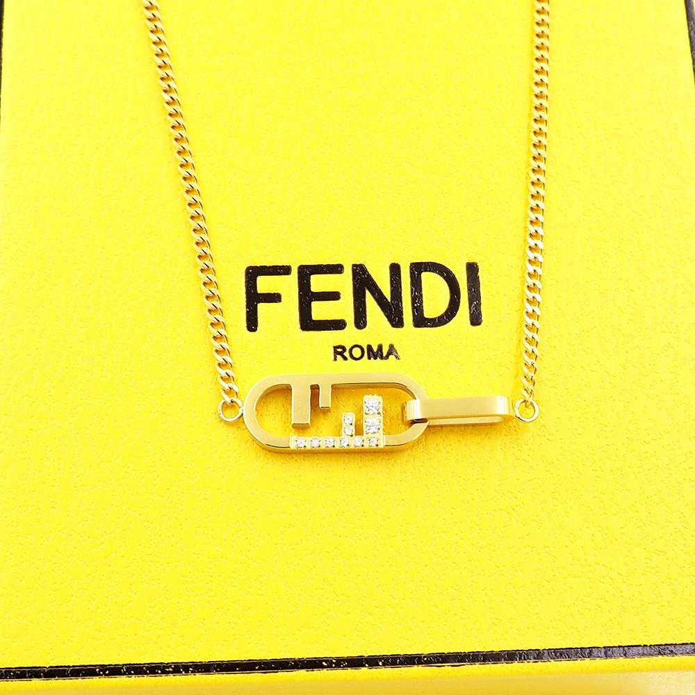 Fendi O’Lock Necklace - DesignerGu