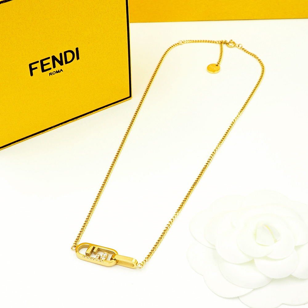 Fendi O’Lock Necklace - DesignerGu