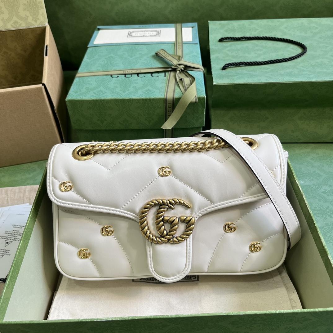 Gucci GG Marmont Small Shoulder Bag - DesignerGu