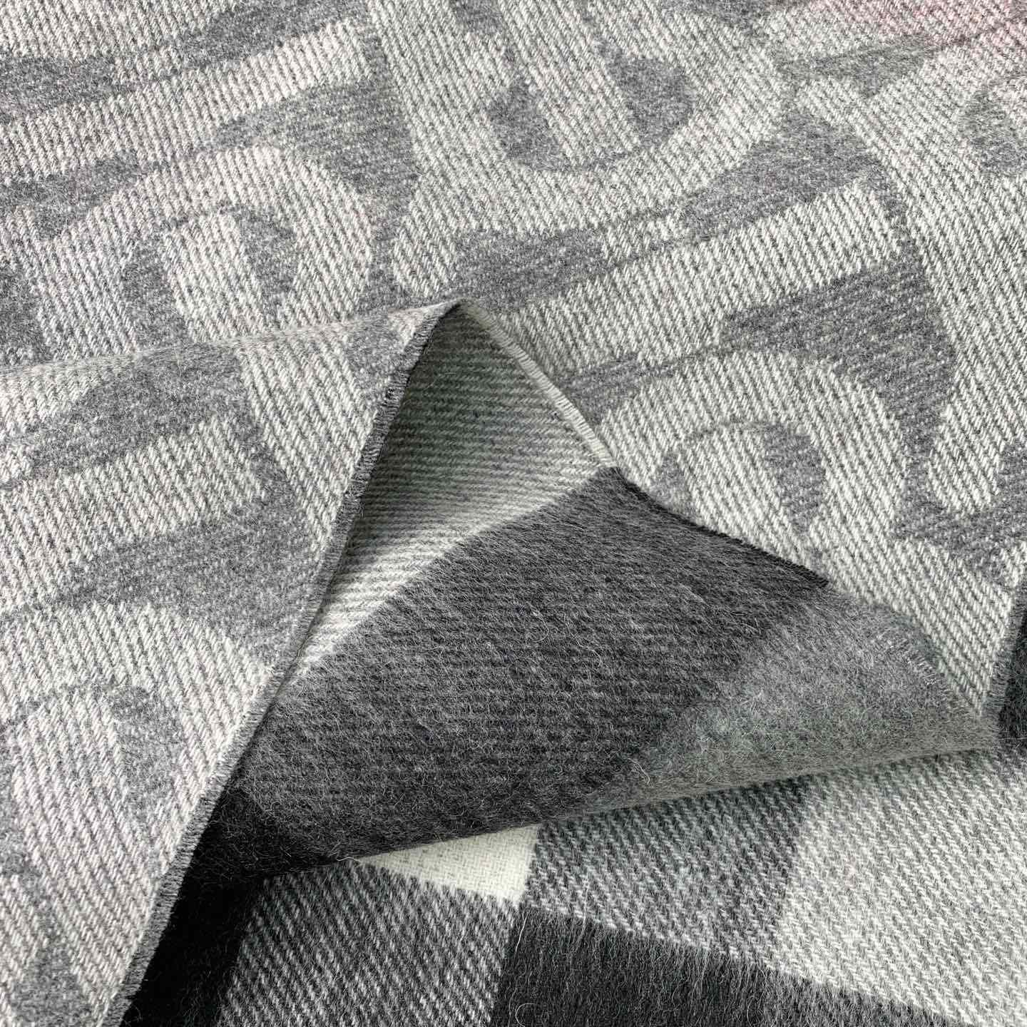 Burberry Check Cashmere Reversible Scarf - DesignerGu