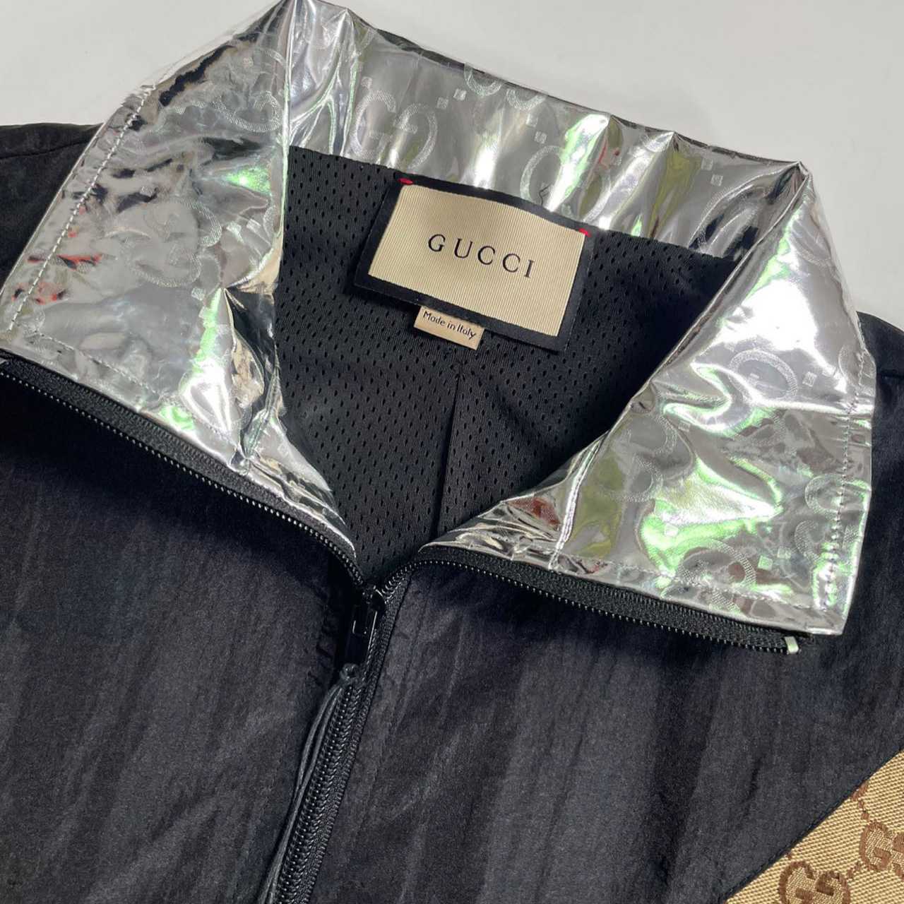 Gucci Nylon Zip Jacket - DesignerGu