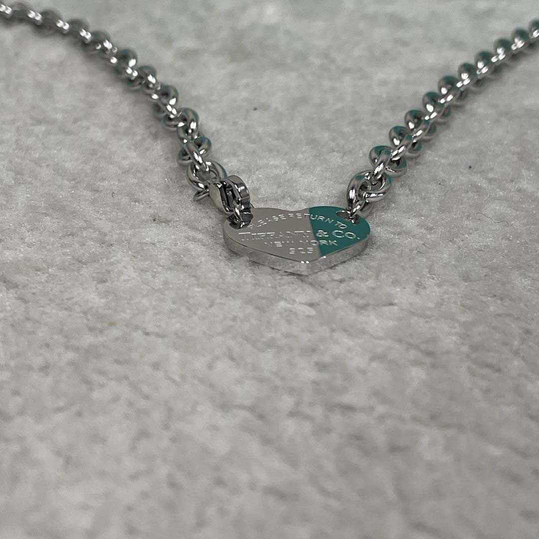 Tiffany&CO Full Heart Toggle Pendant - DesignerGu