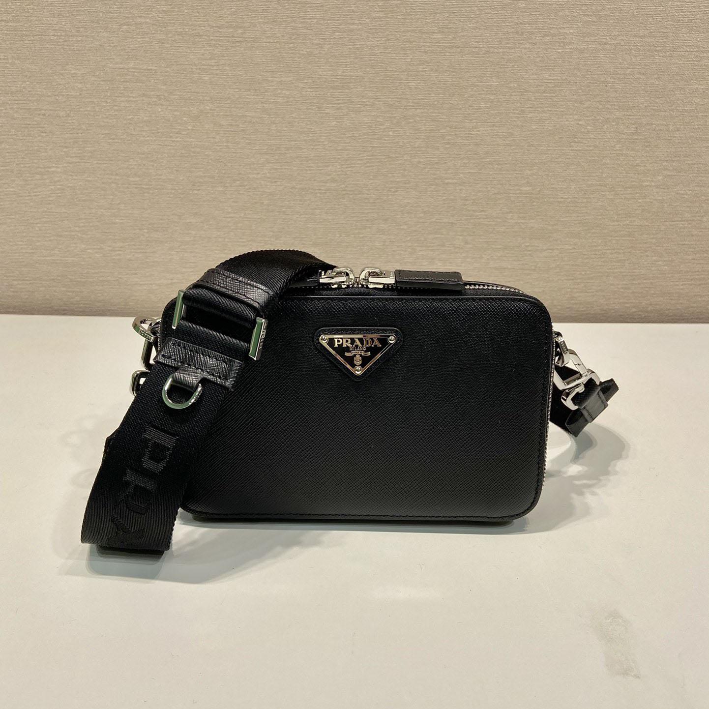 Prada Brique Saffiano Leather Bag - DesignerGu