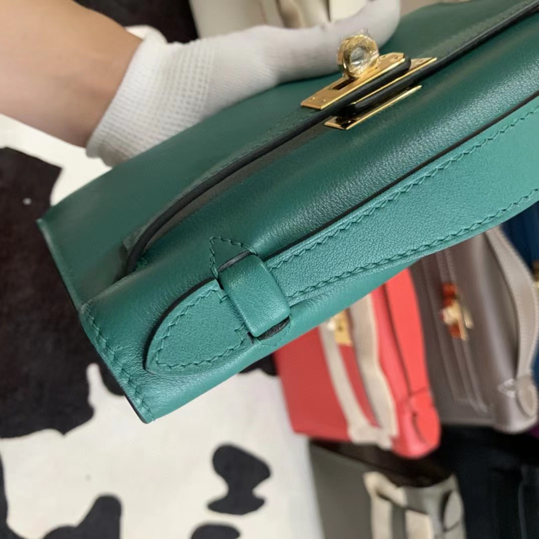 Hermes Kelly Pochette Clutch Bag   23-14-7cm - DesignerGu