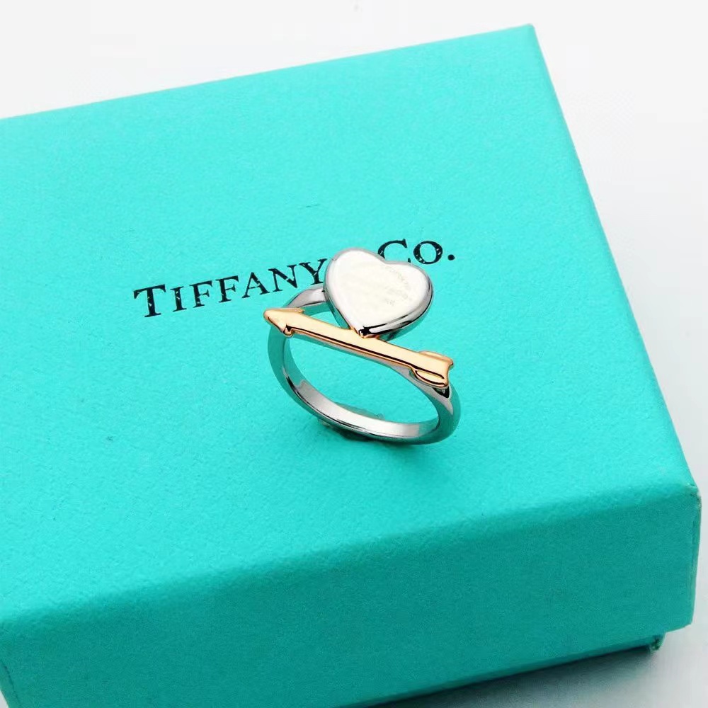 Tiffany&CO Lovestruck Heart Tag Ring - DesignerGu