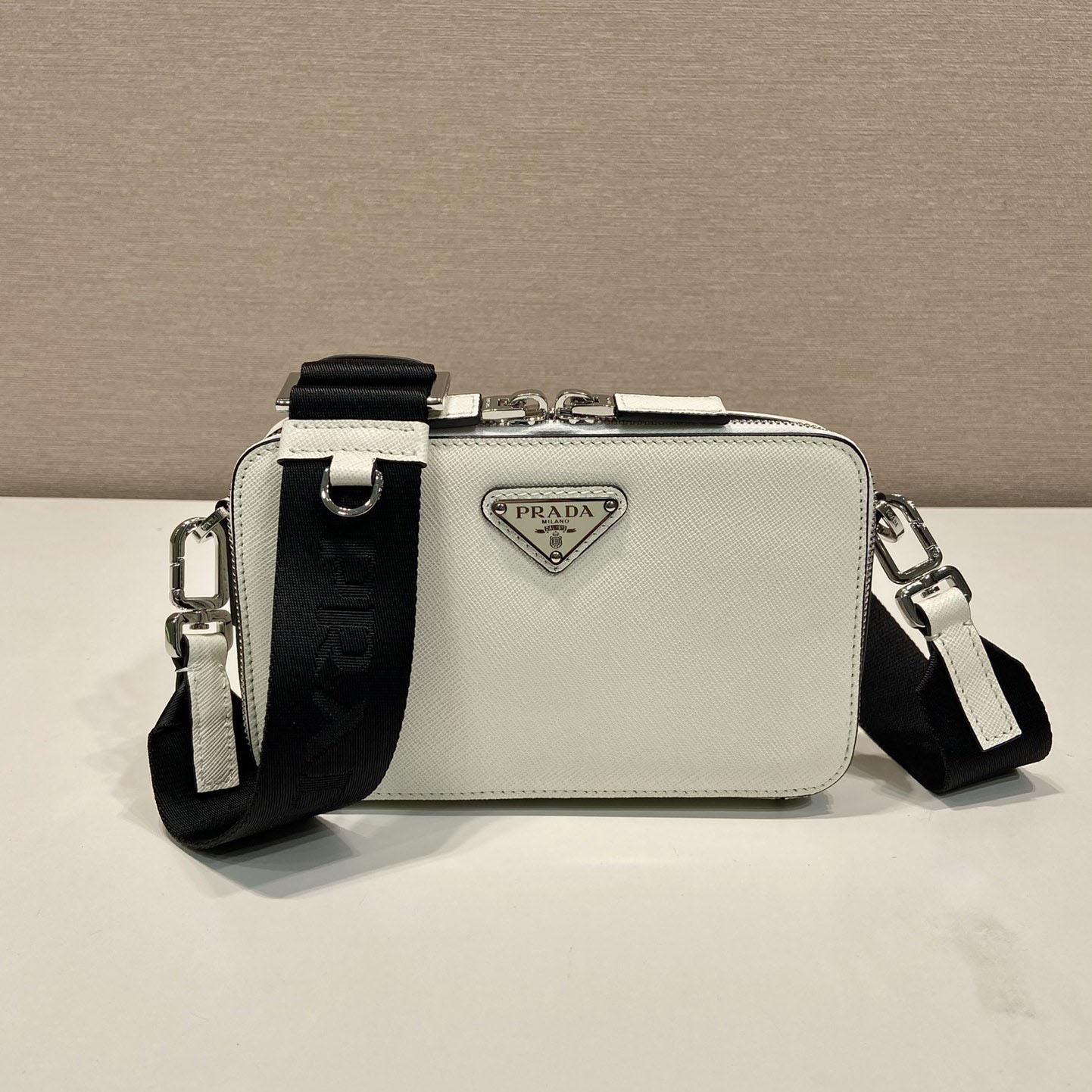 Prada Brique Saffiano Leather Bag - DesignerGu