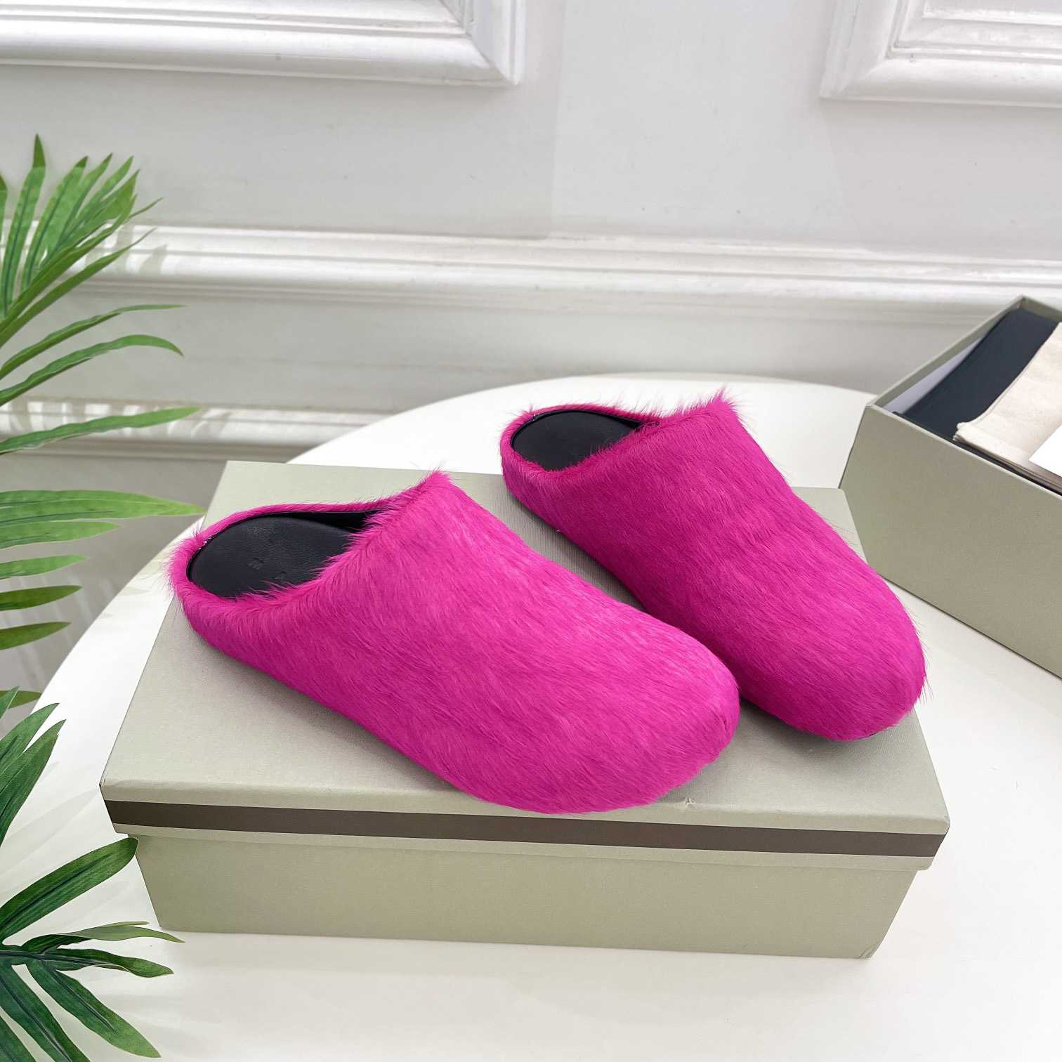 Marni Fussbett Slip-On Flat Mules - DesignerGu