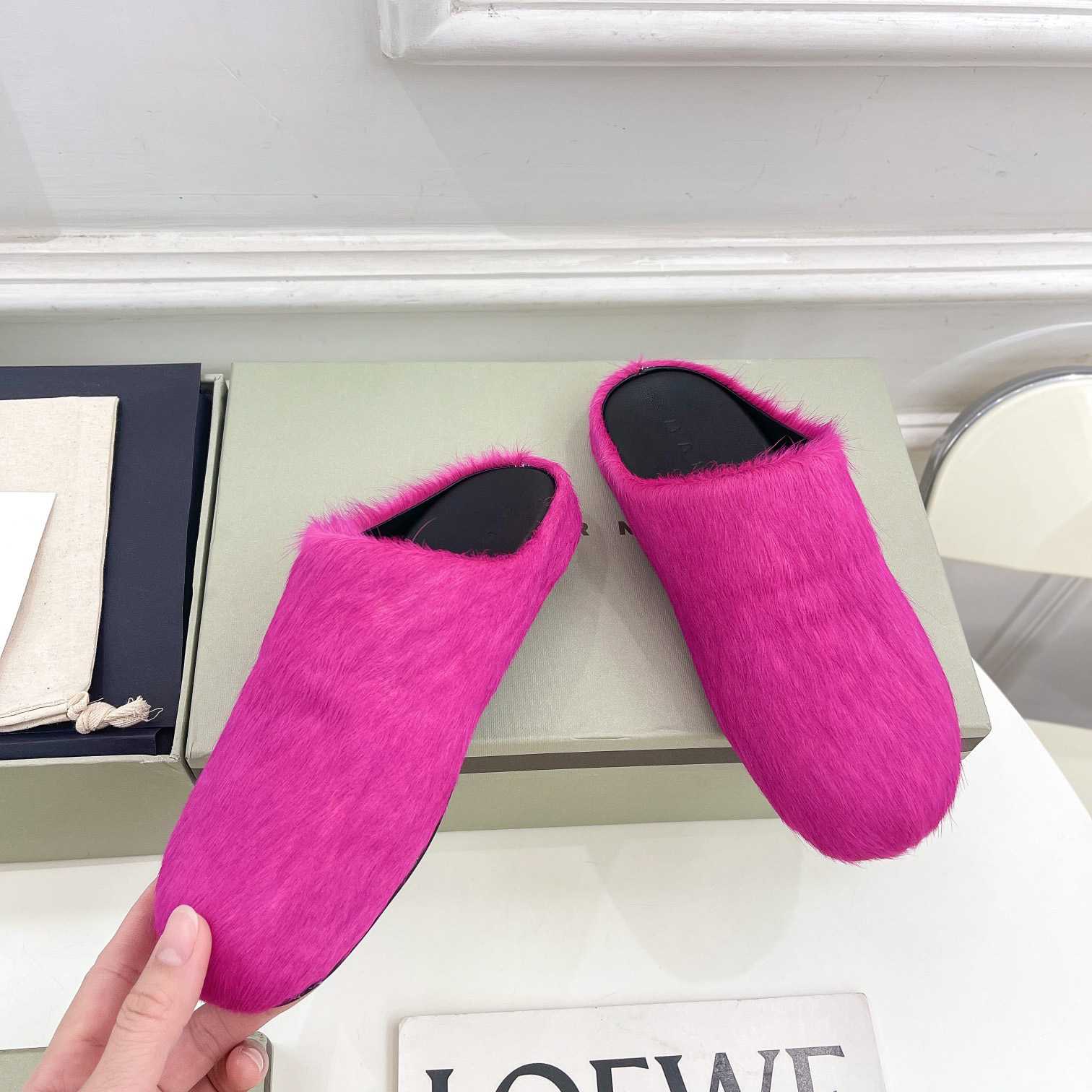 Marni Fussbett Slip-On Flat Mules - DesignerGu