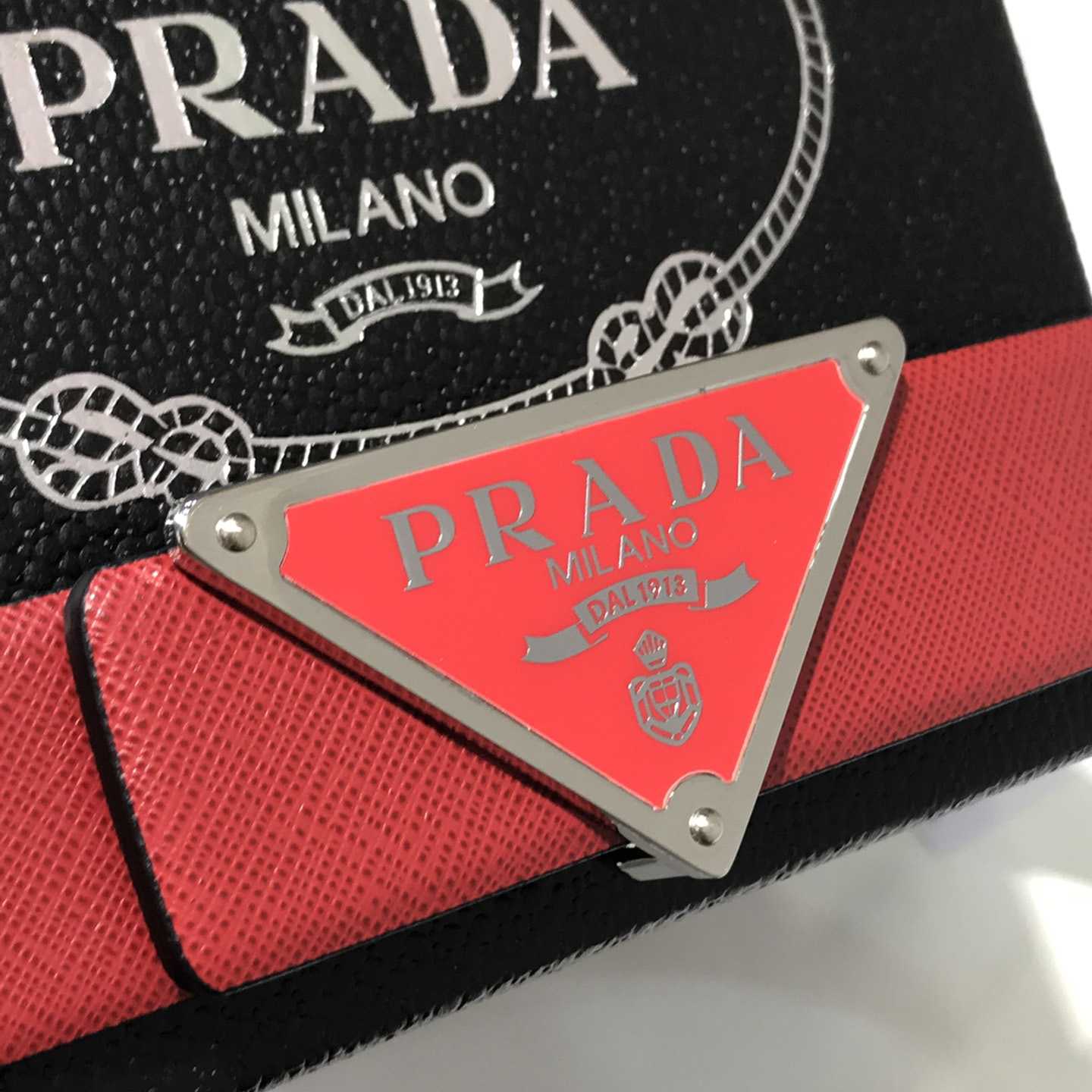 Prada Reversible Saffiano Leather Belt Strap - DesignerGu