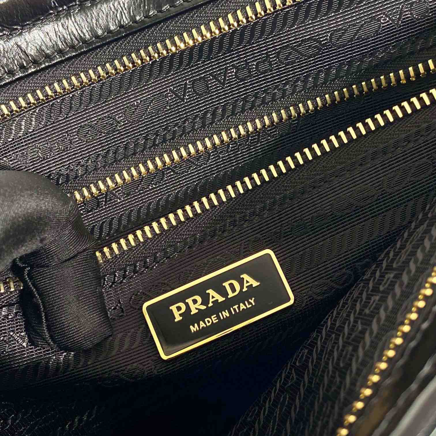 Prada Large Leather Handbag - DesignerGu