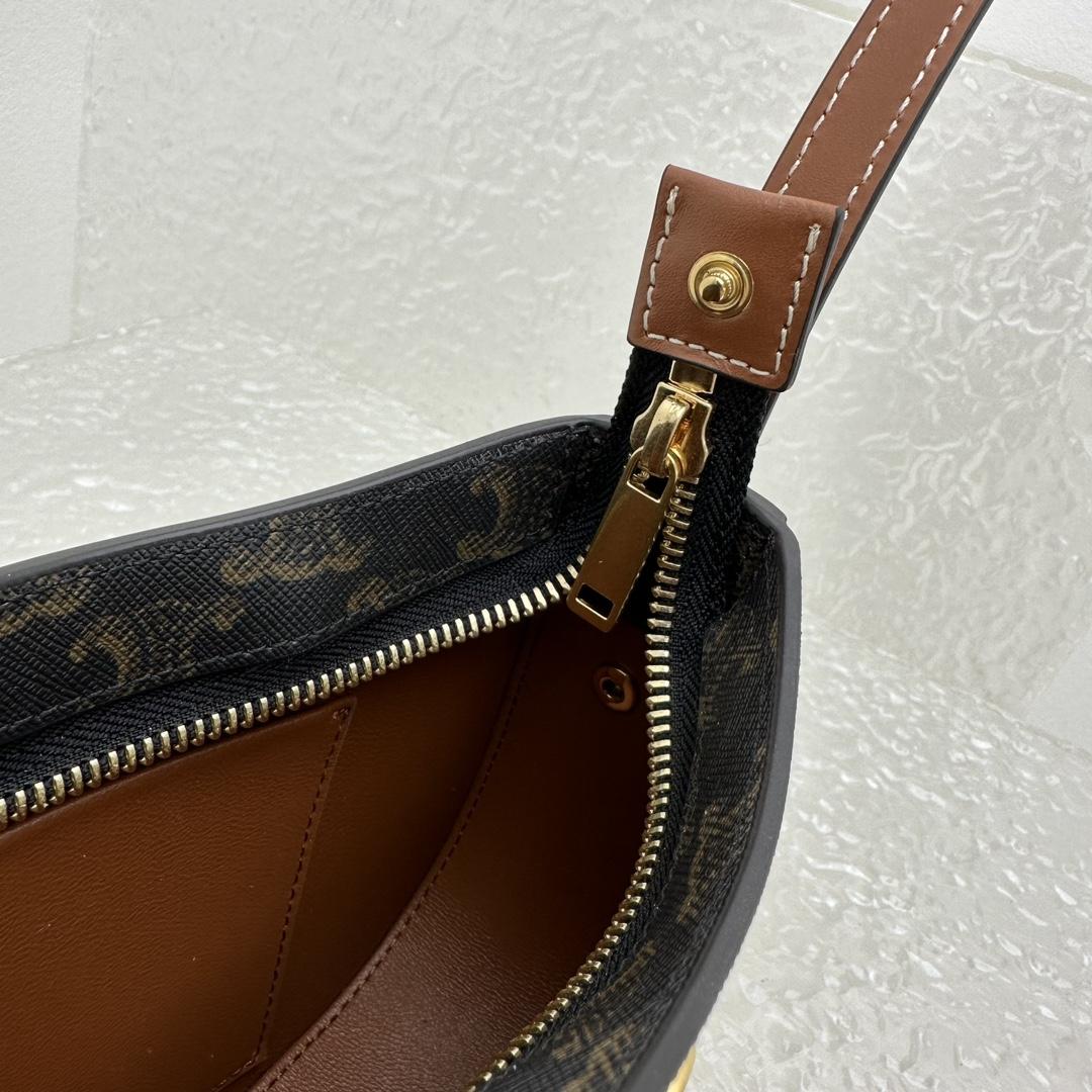 Celine Medium Tilly Bag In Shiny Calfskin - DesignerGu