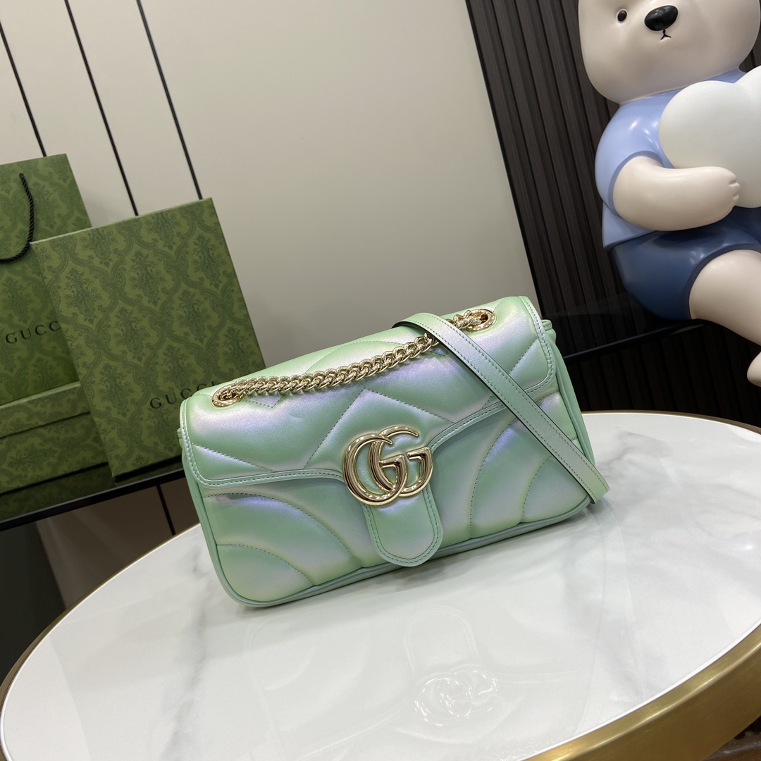 Gucci GG Marmont Small Shoulder Bag - DesignerGu