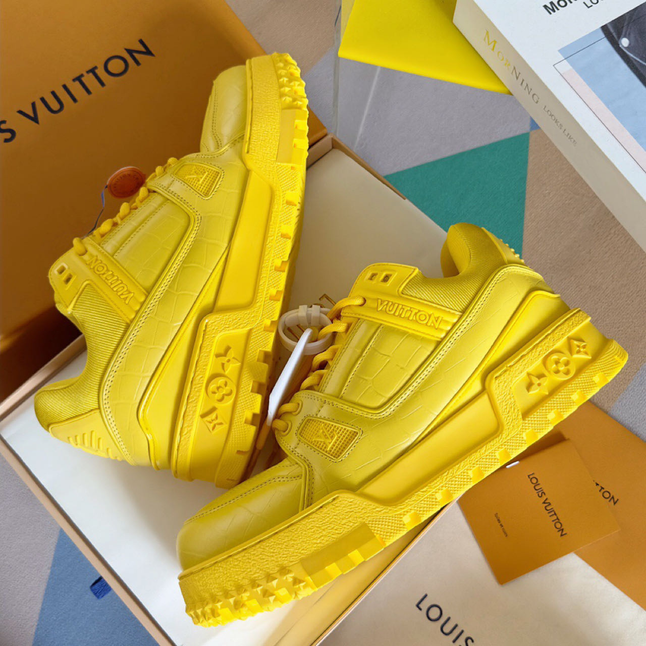 Louis Vuitton LV Trainer Maxi Sneaker   1ACN2G - DesignerGu